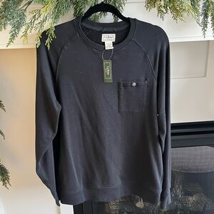 *NWT* L.L. Bean Crewneck Pocket Sweatshirt